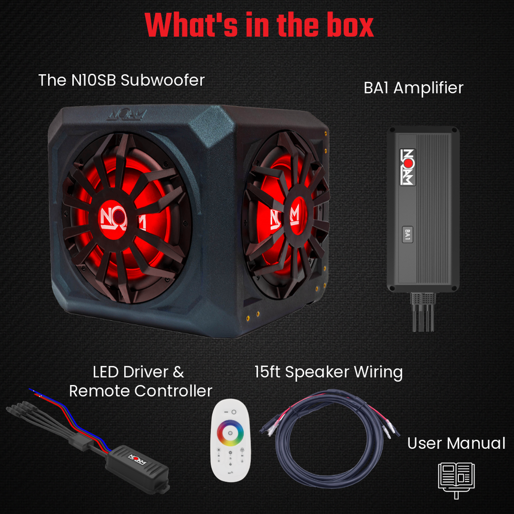 N10SB - Sub + Amp | Marine
